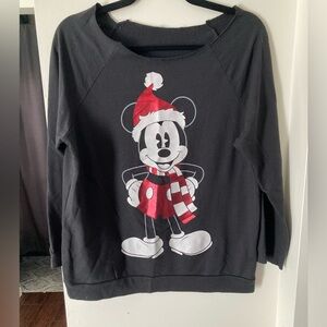Santa Mickey sweater